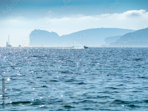 Alghero sea view with the cliffs, Italy