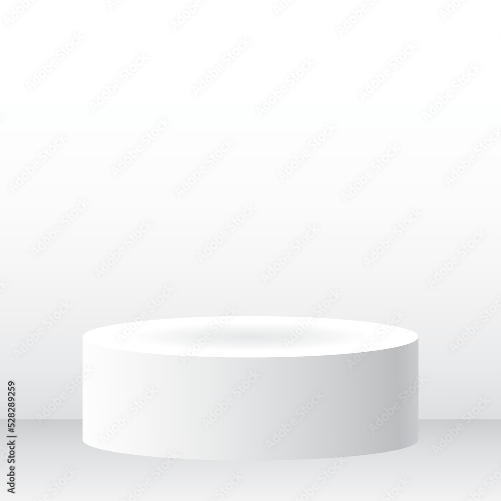 3d vector illustration. Product scene isolated on white background 3d vector illustration. Product scene isolated on white background