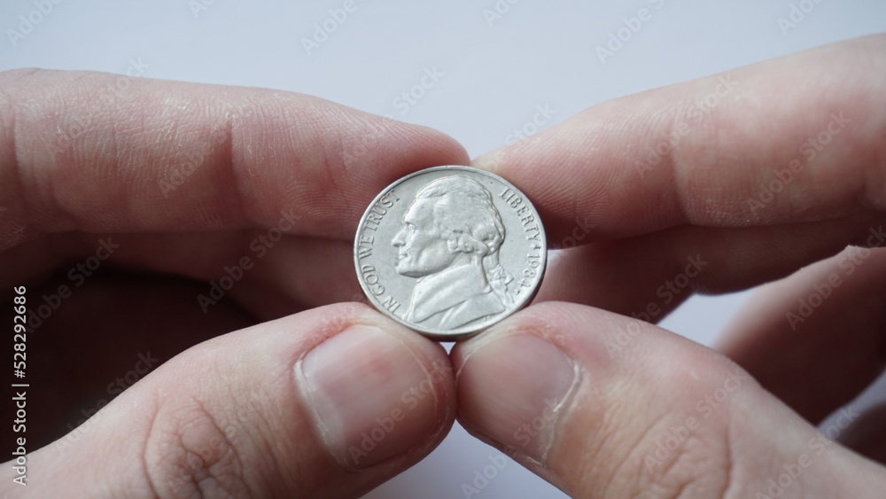 Coin «Jefferson Nickel» (5 cents) Coin «Jefferson Nickel» (5 cents)