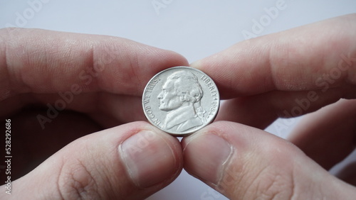 Coin «Jefferson Nickel» (5 cents) photo