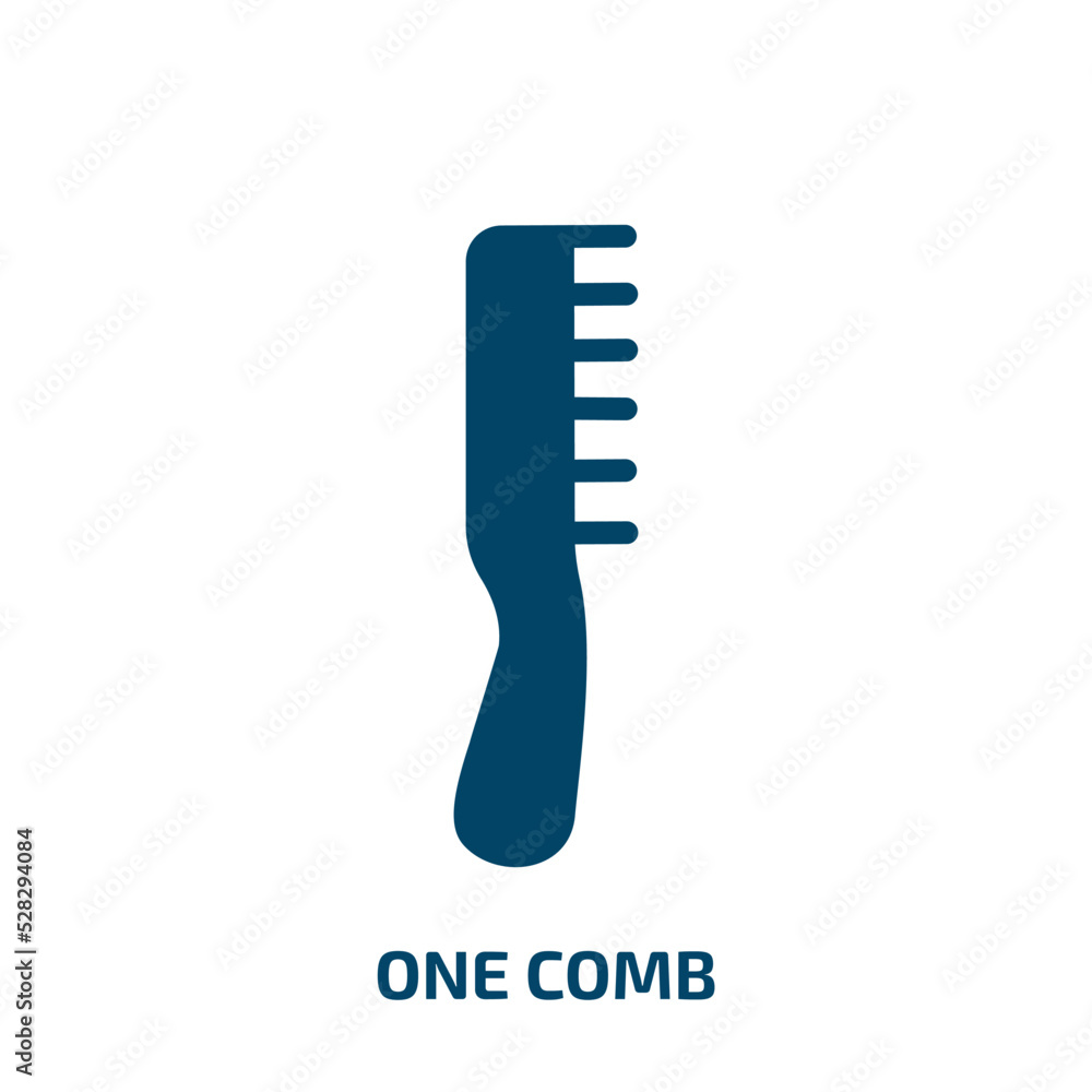 one comb vector icon. one comb, bee, honey filled icons from flat hair salon concept. Isolated black glyph icon, vector illustration symbol element for web design and mobile apps one comb vector icon. one comb, bee, honey filled icons from flat hair salon concept. Isolated black glyph icon, vector illustration symbol element for web design and mobile apps