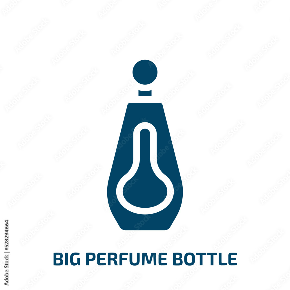 big perfume bottle vector icon. big perfume bottle, bottle, perfume filled icons from flat pretty concept. Isolated black glyph icon, vector illustration symbol element for web design and mobile apps big perfume bottle vector icon. big perfume bottle, bottle, perfume filled icons from flat pretty concept. Isolated black glyph icon, vector illustration symbol element for web design and mobile apps