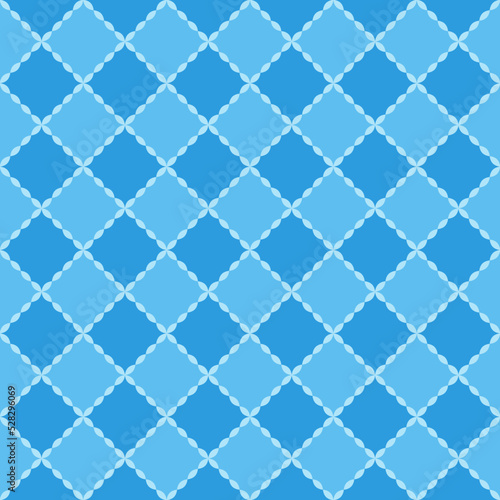 Plaid pattern wallpaper. Plaid pattern herringbone textured background. Sewing marks on blue background. Sewing marks pattern wallpaper.