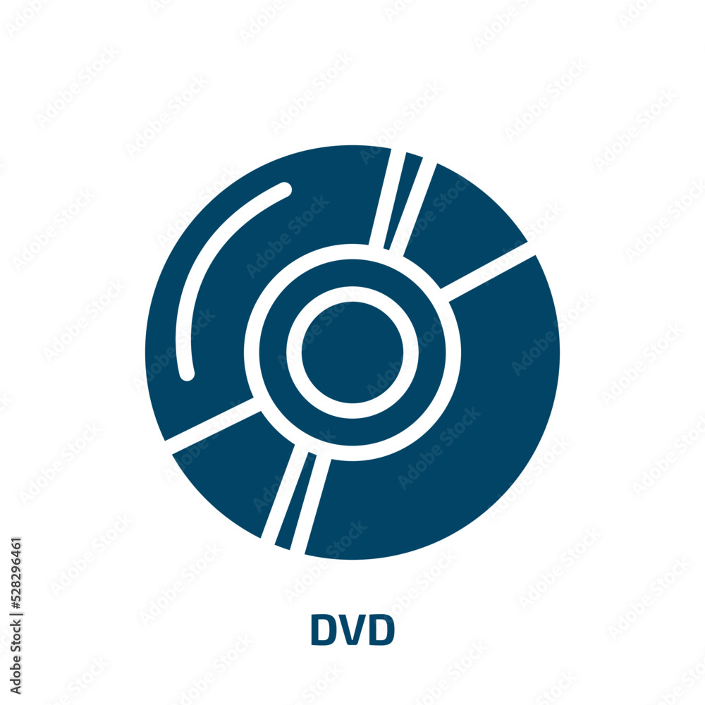 dvd vector icon. dvd, computer, internet filled icons from flat cinema concept. Isolated black glyph icon, vector illustration symbol element for web design and mobile apps dvd vector icon. dvd, computer, internet filled icons from flat cinema concept. Isolated black glyph icon, vector illustration symbol element for web design and mobile apps