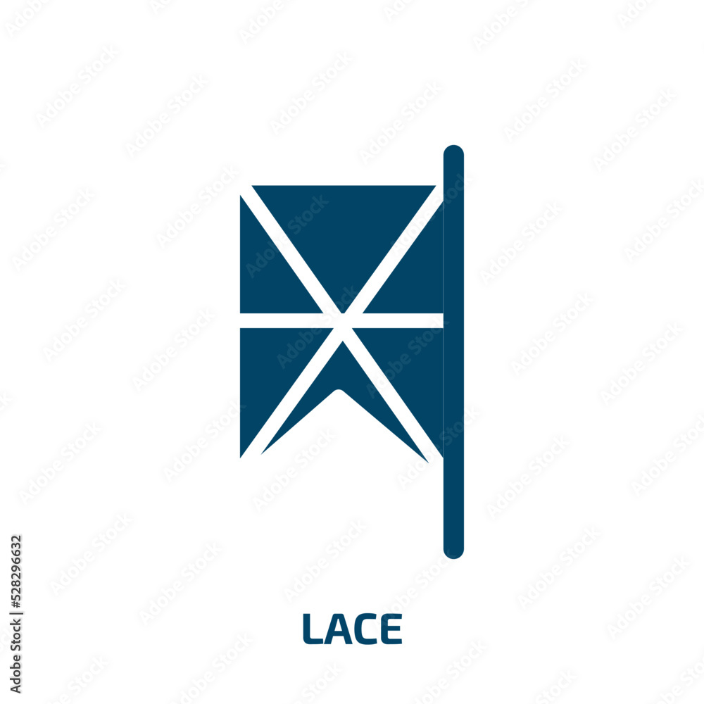lace vector icon. lace, style, decoration filled icons from flat communication and media concept. Isolated black glyph icon, vector illustration symbol element for web design and mobile apps lace vector icon. lace, style, decoration filled icons from flat communication and media concept. Isolated black glyph icon, vector illustration symbol element for web design and mobile apps