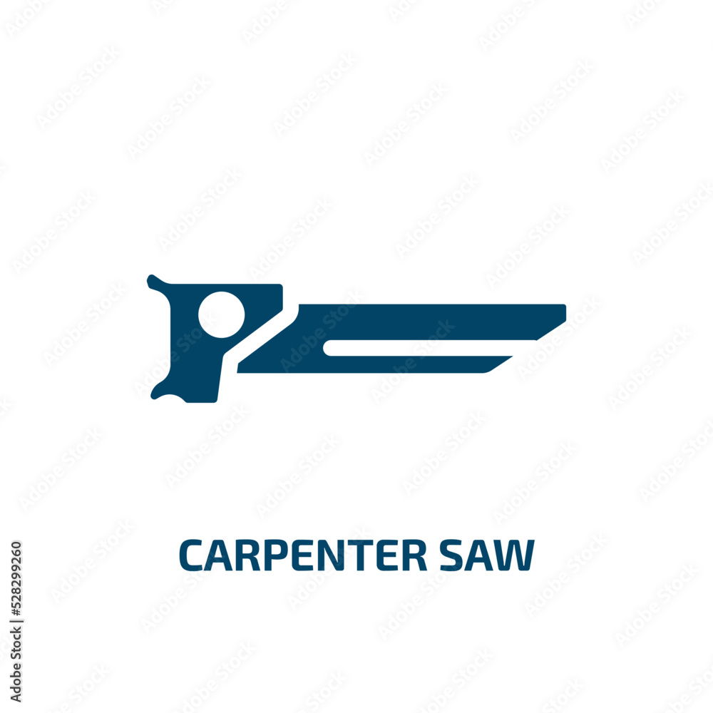 carpenter saw vector icon. carpenter saw, carpenter, work filled icons from flat toolbox concept. Isolated black glyph icon, vector illustration symbol element for web design and mobile apps carpenter saw vector icon. carpenter saw, carpenter, work filled icons from flat toolbox concept. Isolated black glyph icon, vector illustration symbol element for web design and mobile apps