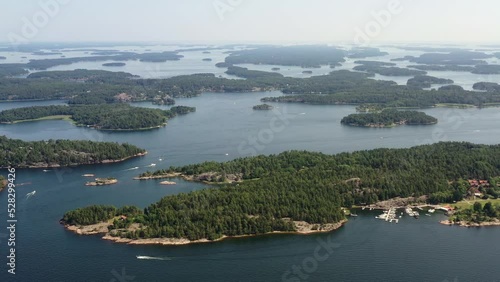 archipel de Stockholm en suède