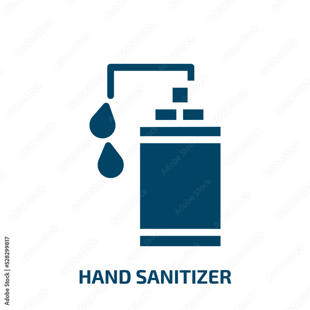 hand sanitizer vector icon. hand sanitizer, gel, hand filled icons from flat concept. Isolated black glyph icon, vector illustration symbol element for web design and mobile apps hand sanitizer vector icon. hand sanitizer, gel, hand filled icons from flat concept. Isolated black glyph icon, vector illustration symbol element for web design and mobile apps