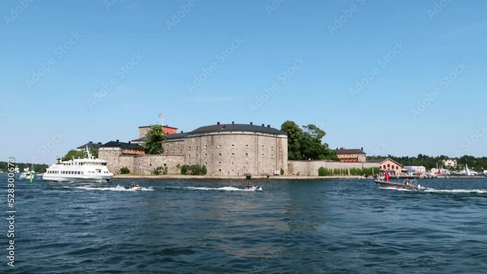Vaxholm, ville suédoise dans l'archipel de Stockholm