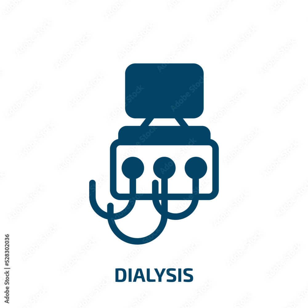 dialysis vector icon. dialysis, medical, health filled icons from flat medical and health concept. Isolated black glyph icon, vector illustration symbol element for web design and mobile apps dialysis vector icon. dialysis, medical, health filled icons from flat medical and health concept. Isolated black glyph icon, vector illustration symbol element for web design and mobile apps