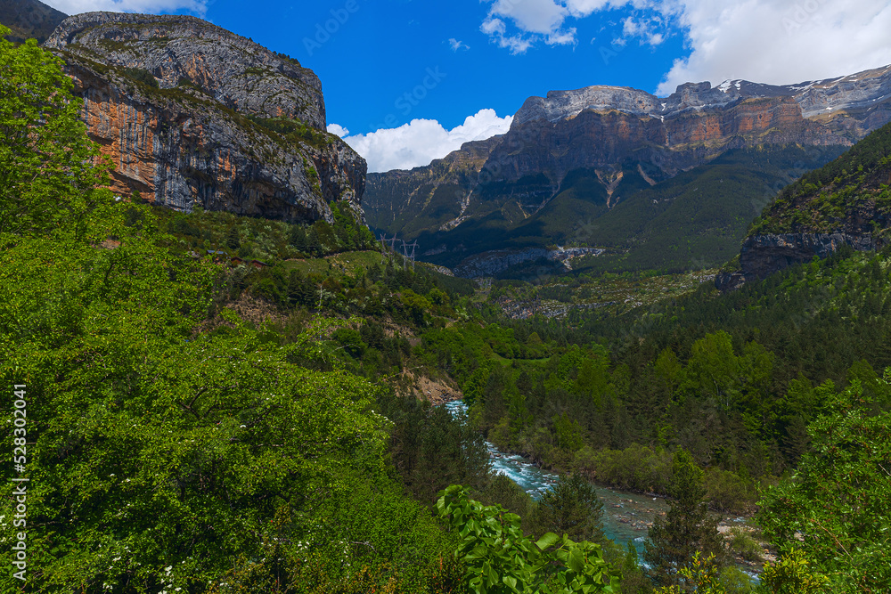 valley Ordesa and Monte Perdido National Park valley Ordesa and Monte Perdido National Park