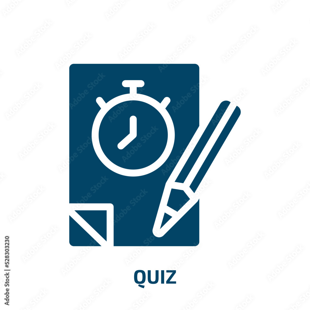 quiz vector icon. quiz, business, report filled icons from flat general concept. Isolated black glyph icon, vector illustration symbol element for web design and mobile apps quiz vector icon. quiz, business, report filled icons from flat general concept. Isolated black glyph icon, vector illustration symbol element for web design and mobile apps