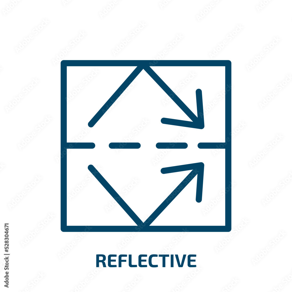 reflective vector icon. reflective, reflection, image filled icons from flat airport concept. Isolated black glyph icon, vector illustration symbol element for web design and mobile apps reflective vector icon. reflective, reflection, image filled icons from flat airport concept. Isolated black glyph icon, vector illustration symbol element for web design and mobile apps