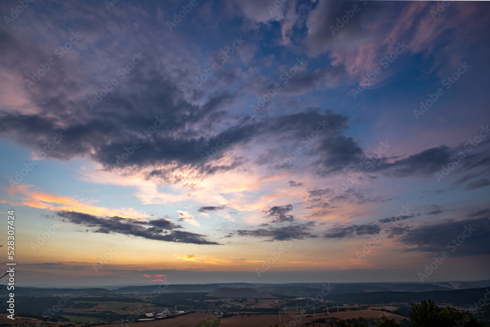 Fototapeta premium Abendhimmel