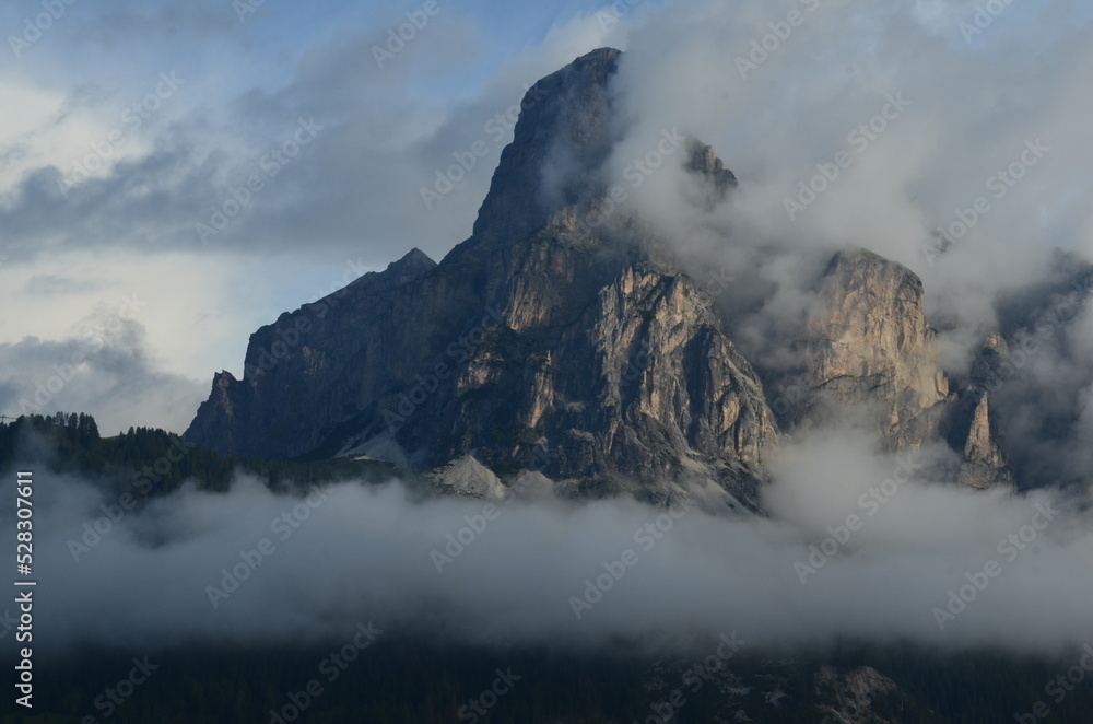 fog in the mountains