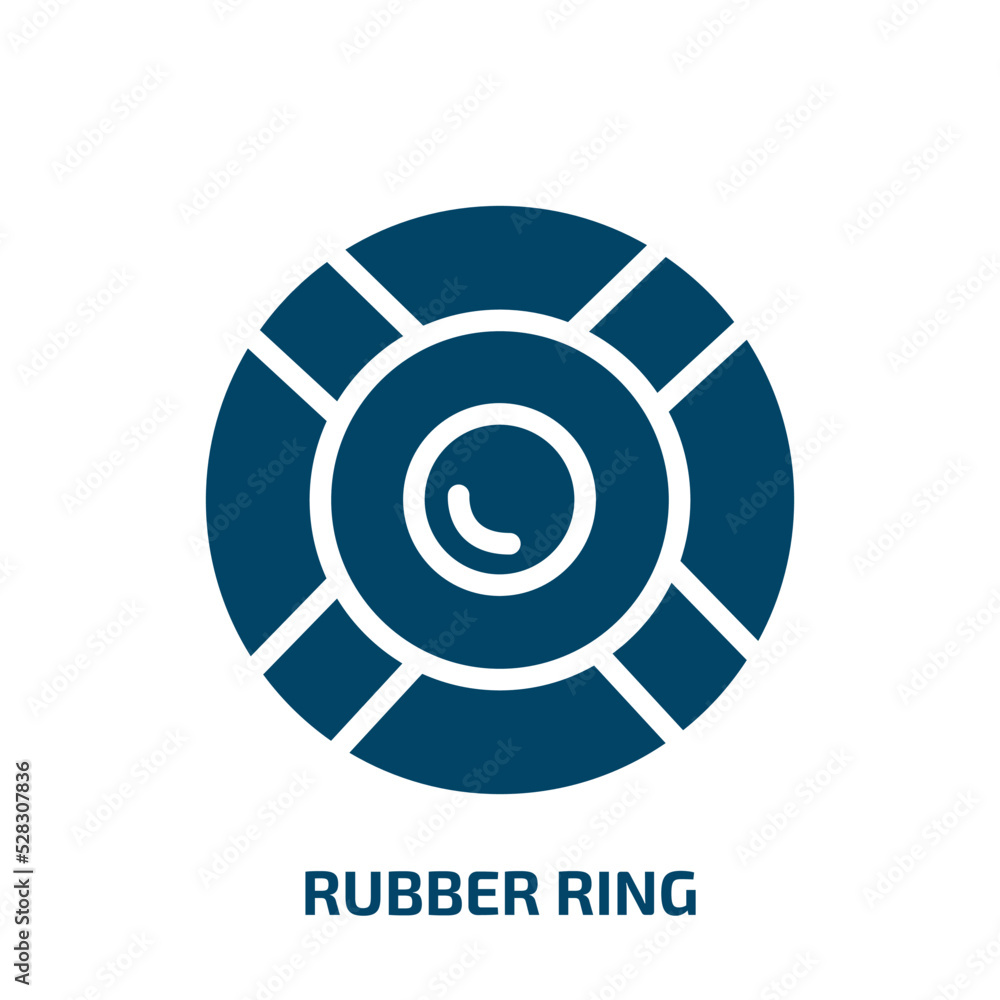 rubber ring vector icon. rubber ring, ring, rubber filled icons from flat summer concept. Isolated black glyph icon, vector illustration symbol element for web design and mobile apps rubber ring vector icon. rubber ring, ring, rubber filled icons from flat summer concept. Isolated black glyph icon, vector illustration symbol element for web design and mobile apps
