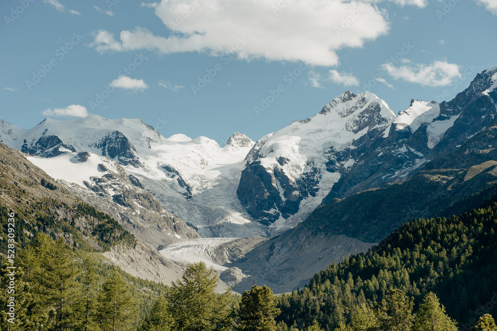 Massiccio del Bernina, versante svizzero