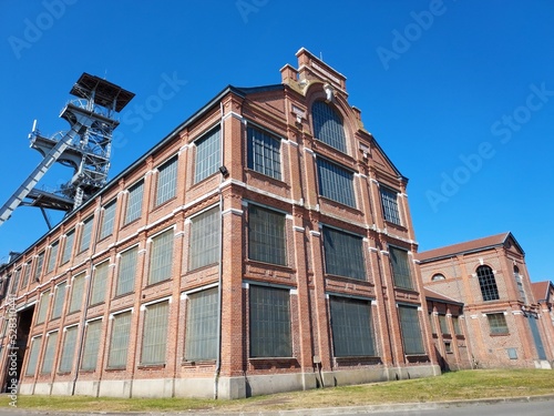 Photography fosse du site historique minier de Wallers Arenberg, porte du hainaut, hauts de