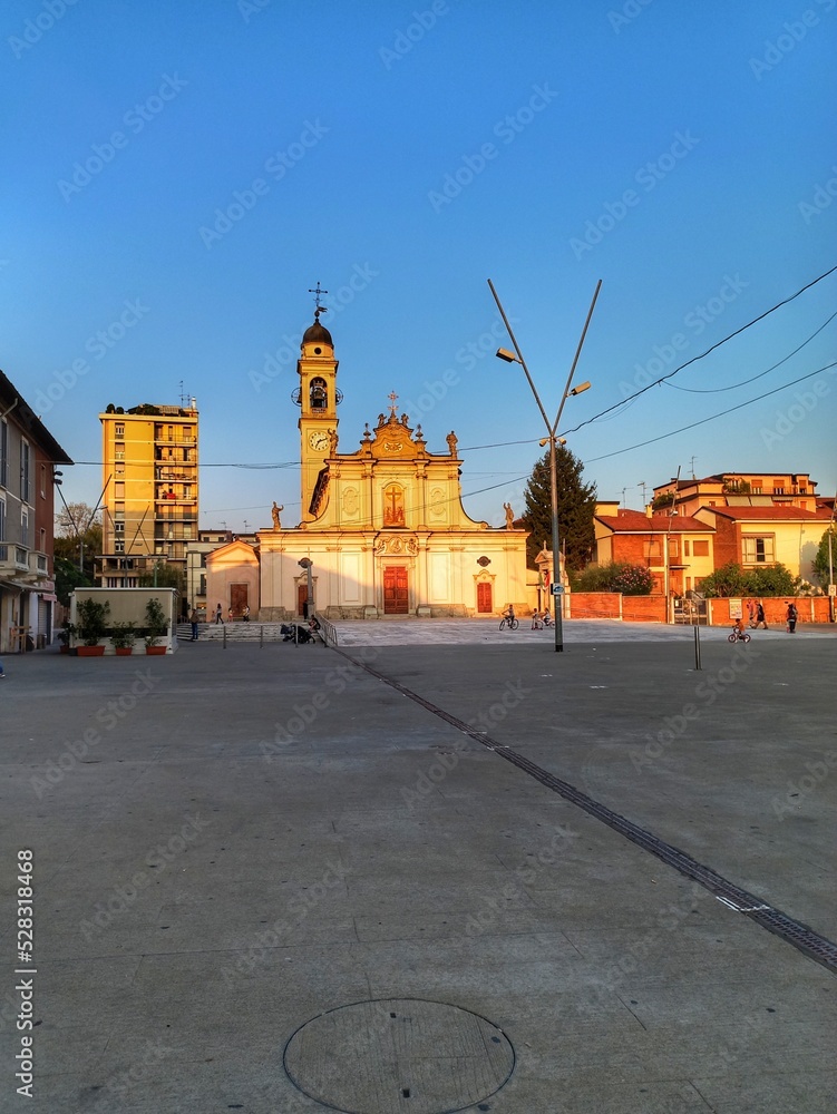 Fototapeta premium Sant Ambrogio parish church