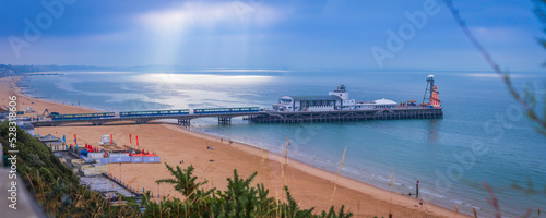 Schilderij op canvas Bournemouth Beach Dorset