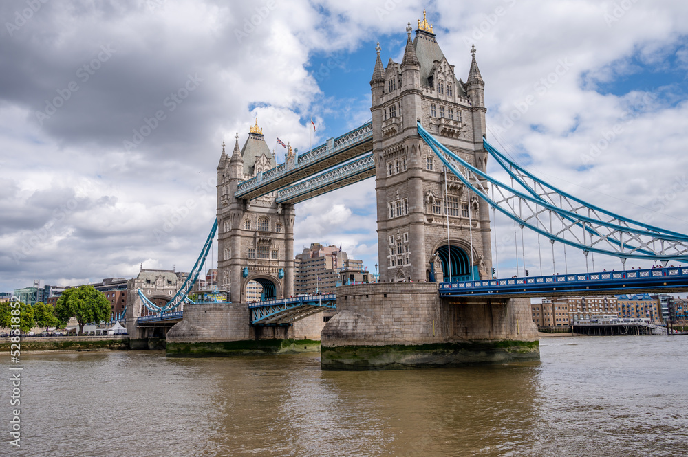 Tower bridge in London city, England, UK