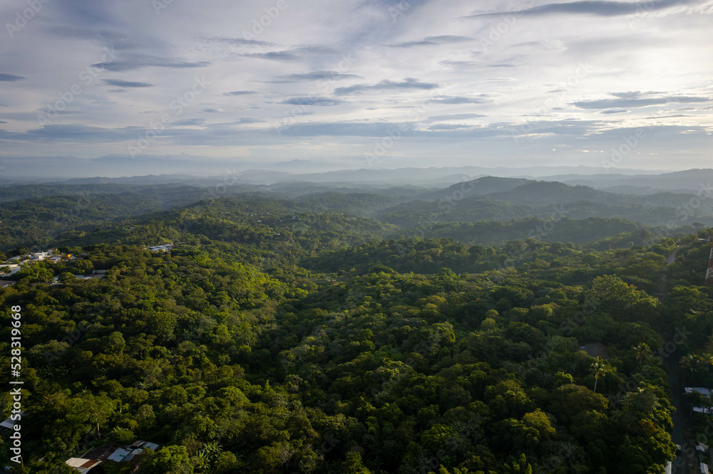 montañas amanecer