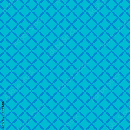 Geometric Sky Blue Circular Shape Texture Cloth Garment Textile Tile Interior Design Graphic Wallpaper Background Fashion Fabric Cloth Garment Laminate Decorative Element Wallpaper Background Pattern