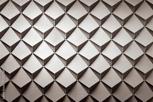 Mosaic tile wall  brick concrete pattern  texture background