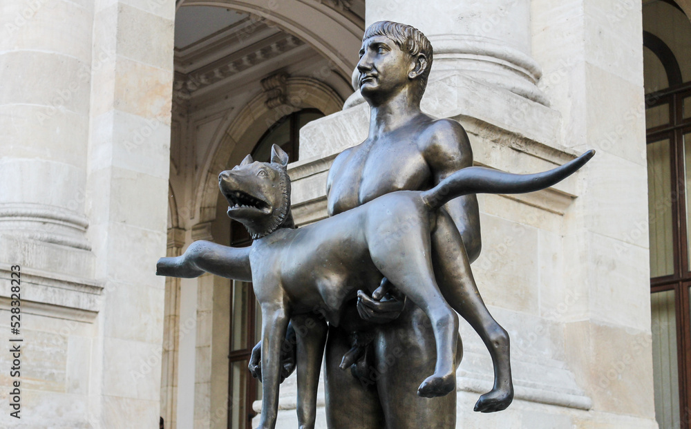 Naklejka premium City of Bucharest, the capital of Romania, Europe