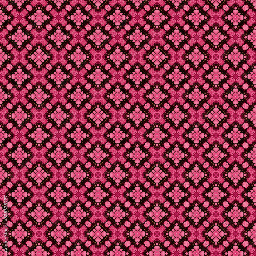 Geometric Rhombus Pink Texture Fabric Graphic Tiles Textile Clothes Fashion Decorative Elements Design Art Background Wallpaper Laminates Interior Design Banner Backdrop Print Vector Graphics Pattern