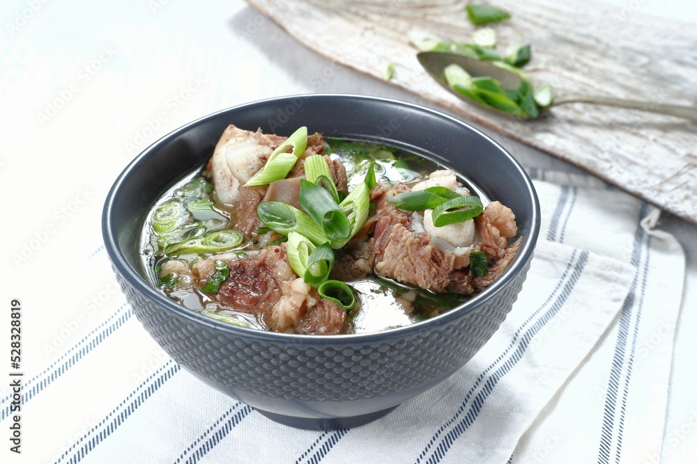 Korean Beef Short Rib Soup-Galbitang Korean Beef Short Rib Soup-Galbitang