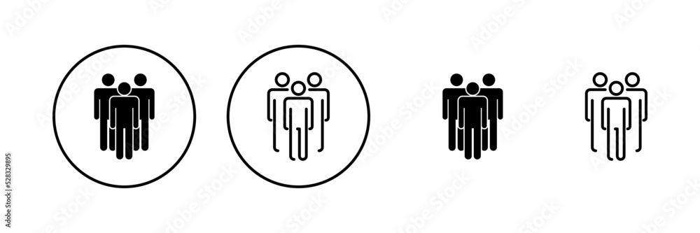 people icon vector. person sign and symbol. User Icon vector people icon vector. person sign and symbol. User Icon vector