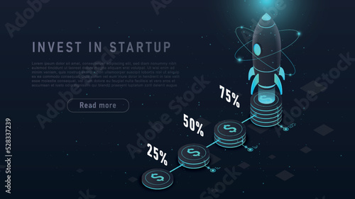 Investment start up concept