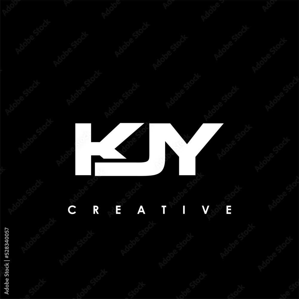 KJY Letter Initial Logo Design Template Vector Illustration KJY Letter Initial Logo Design Template Vector Illustration
