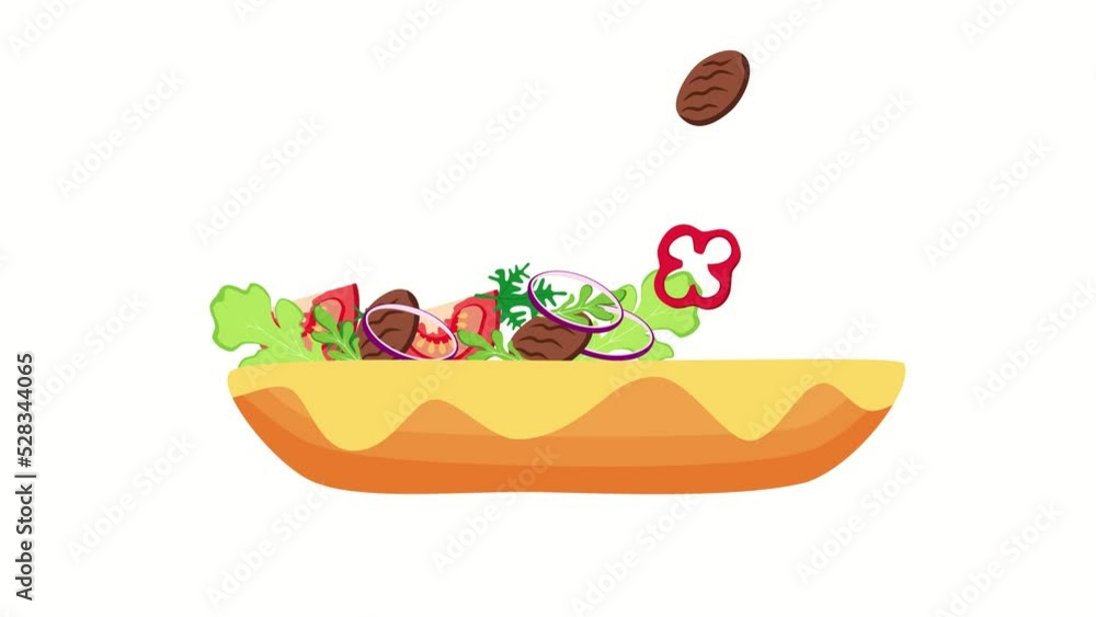 The process of making a well made sandwich The process of making a well made sandwich