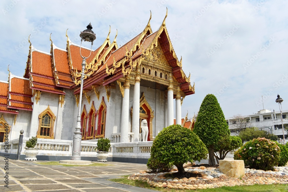 Wat Benchamabophit Dusitwanaram or marble temple, it is one of Bangkok's best-known temples and a major tourist attraction.