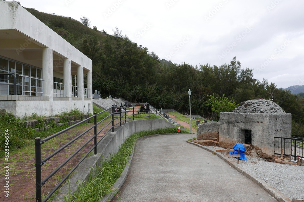 World War 2 relics at Chichi jima Bonin island, Ogasawara. World War 2 relics at Chichi jima Bonin island, Ogasawara.