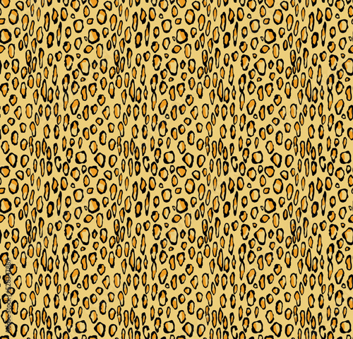 leopard pattern. golden leopard silvery pattern seamless
