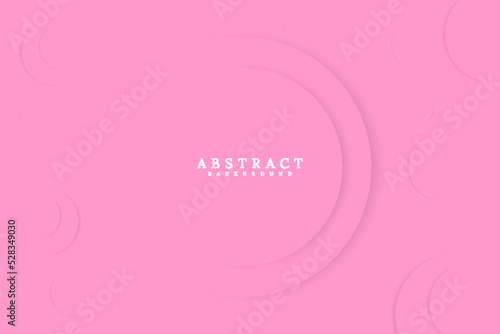 Abstract pink vector background with circle shadow