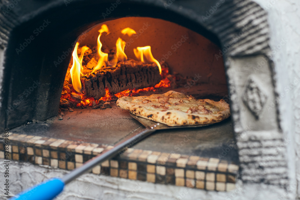 homemade pizza wood fired oven