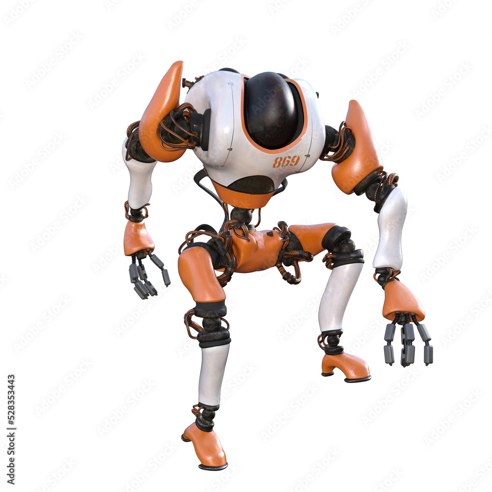 Cartoon roboter. Character for collages, Clipart, photobashing. 3d rendering illustration PNG. Cartoon roboter. Character for collages, Clipart, photobashing. 3d rendering illustration PNG.