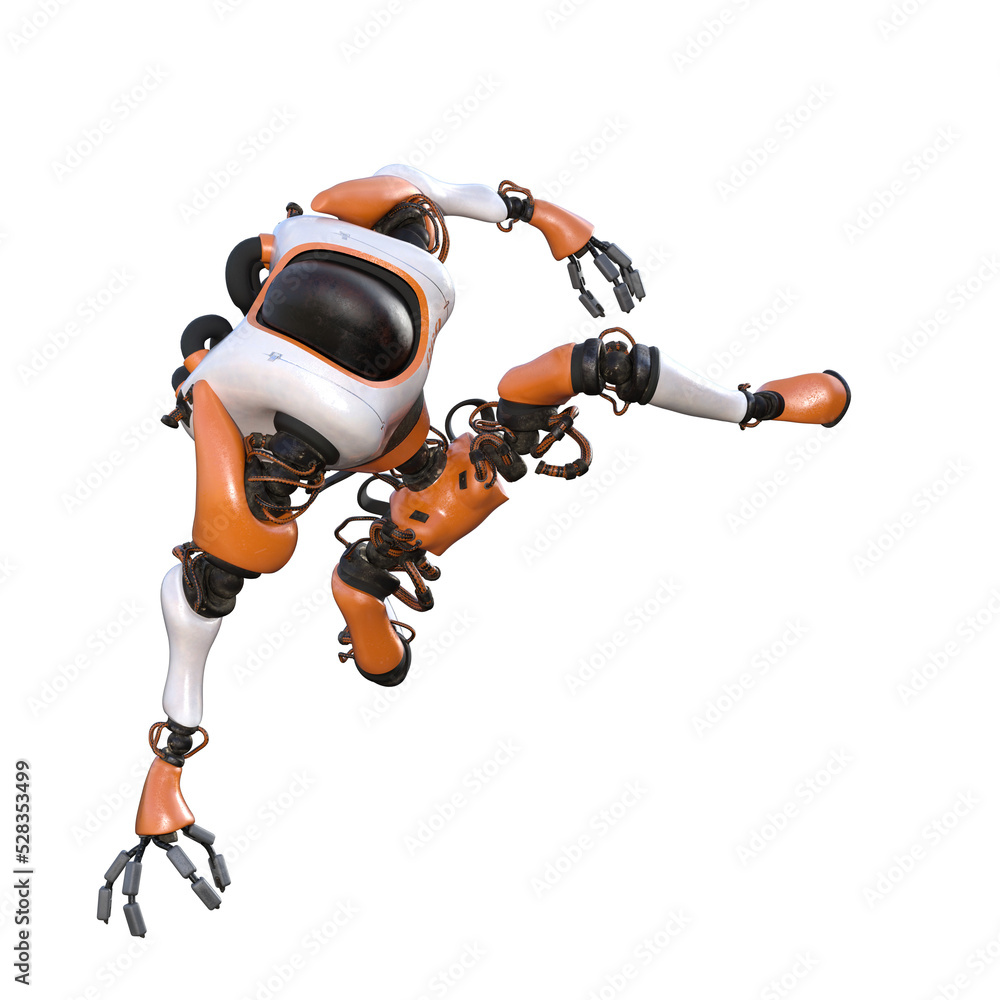Cartoon roboter. Character for collages, Clipart, photobashing. 3d rendering illustration PNG. Cartoon roboter. Character for collages, Clipart, photobashing. 3d rendering illustration PNG.
