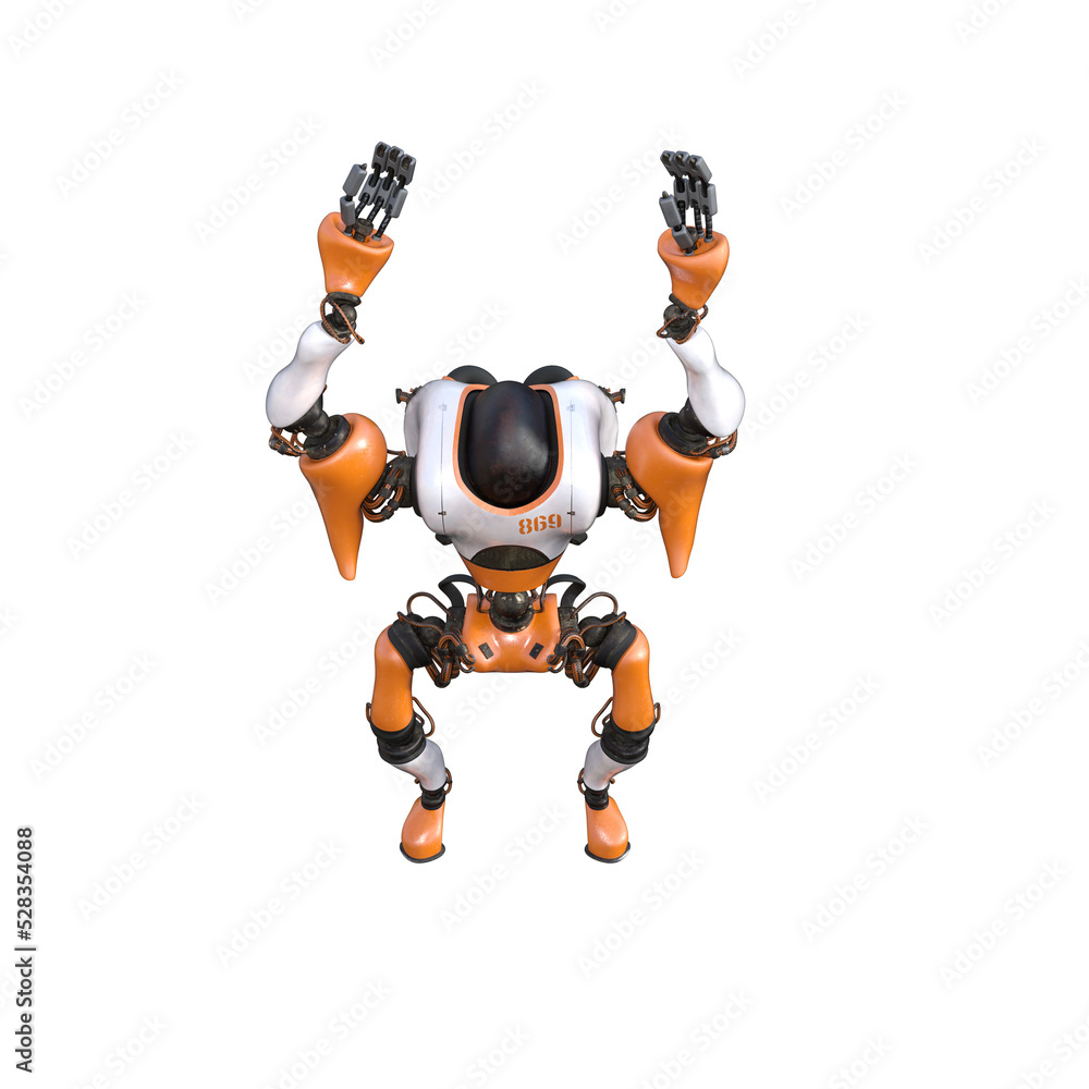 Cartoon roboter. Character for collages, Clipart, photobashing. 3d rendering illustration PNG. Cartoon roboter. Character for collages, Clipart, photobashing. 3d rendering illustration PNG.