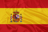 Spain National Flag Waves