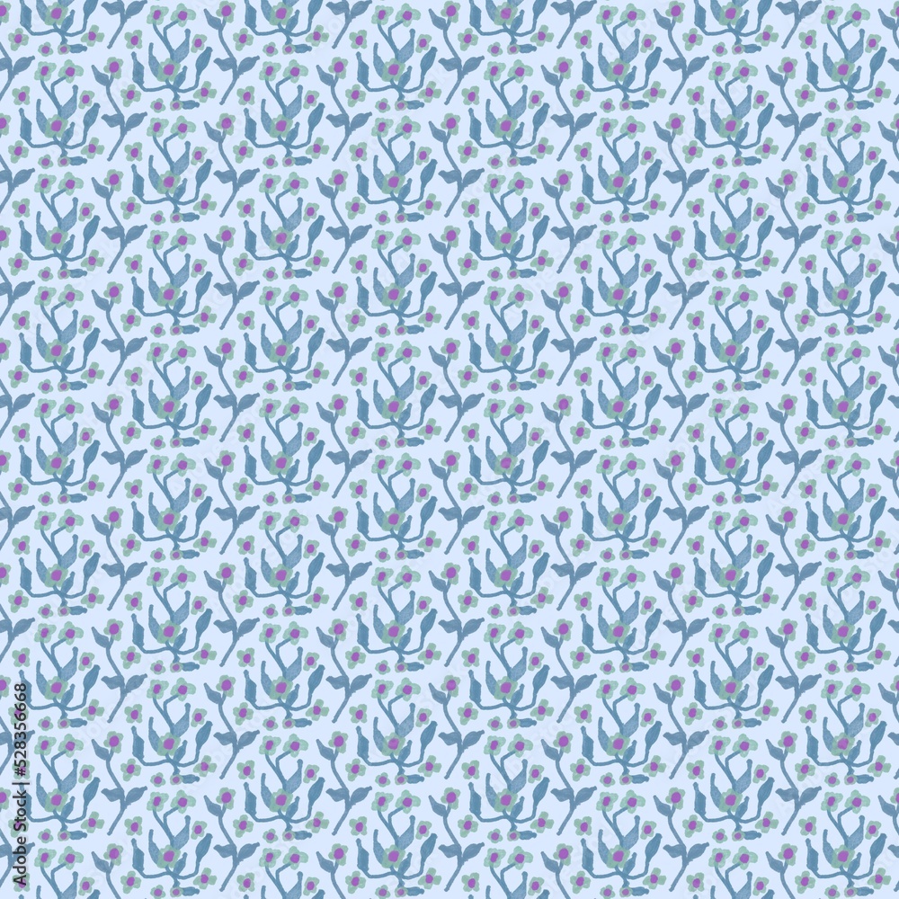 Fabric pattern. Small floral pattern fabric. for a set of clothes Fabric pattern. Small floral pattern fabric. for a set of clothes