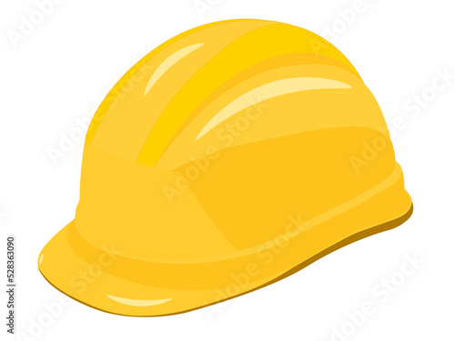 Yellow Construction Hard Hat photo