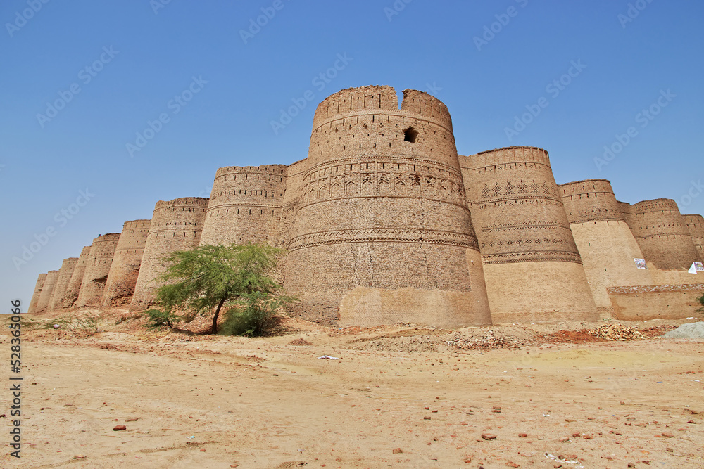 Derawar fort in Ahmadpur East Tehsil, Punjab province, Pakistan