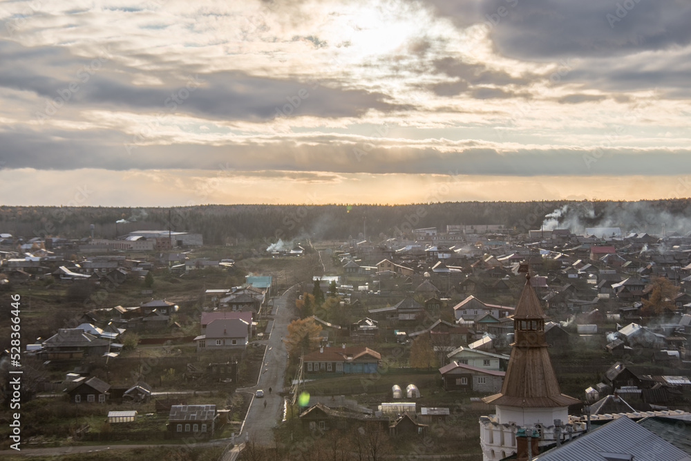Verhoturye city, Sverdlovsk region, Russia.