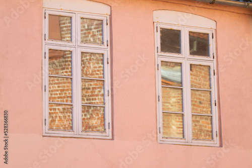 Old house in the streets of Tønder in Denmark