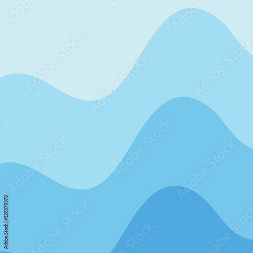 abstract blue wave background